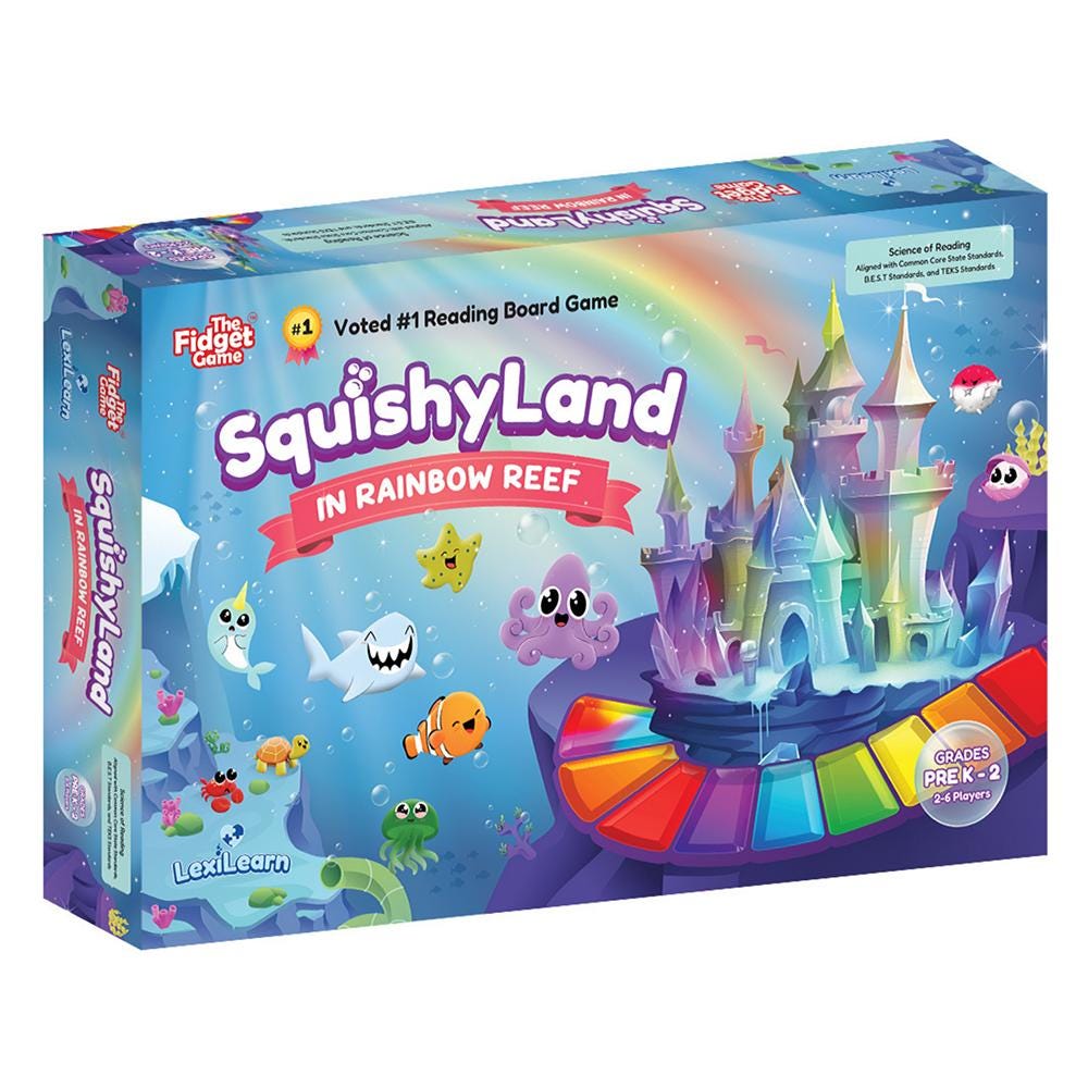 Image for The Fidget Game SquishyLand in Rainbow Reef from School Specialty